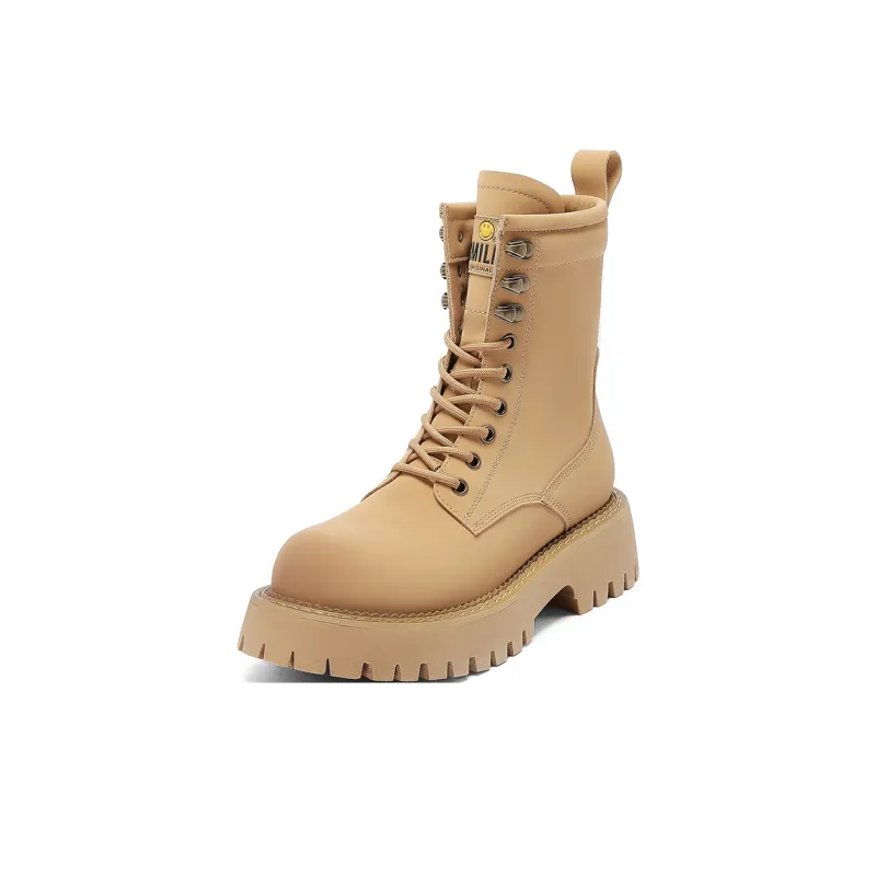 SMILEY Outdoor Boots Women's Yellow-3