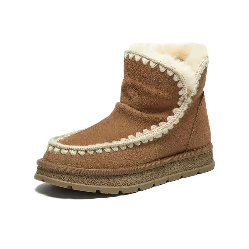 BATA Warm Short Snow Boots Women's-6