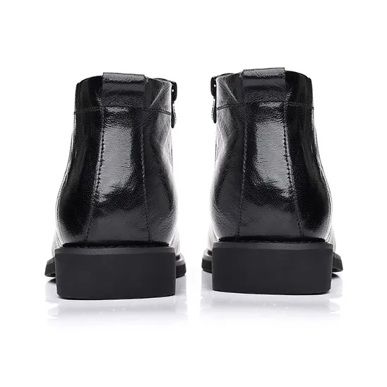 GZZ Ankle Boots Men Black-4
