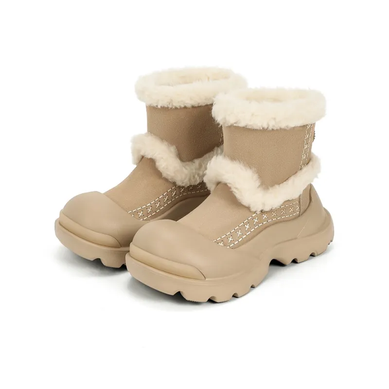 Ouder Sheller Snow Boots Unisex Brown-2