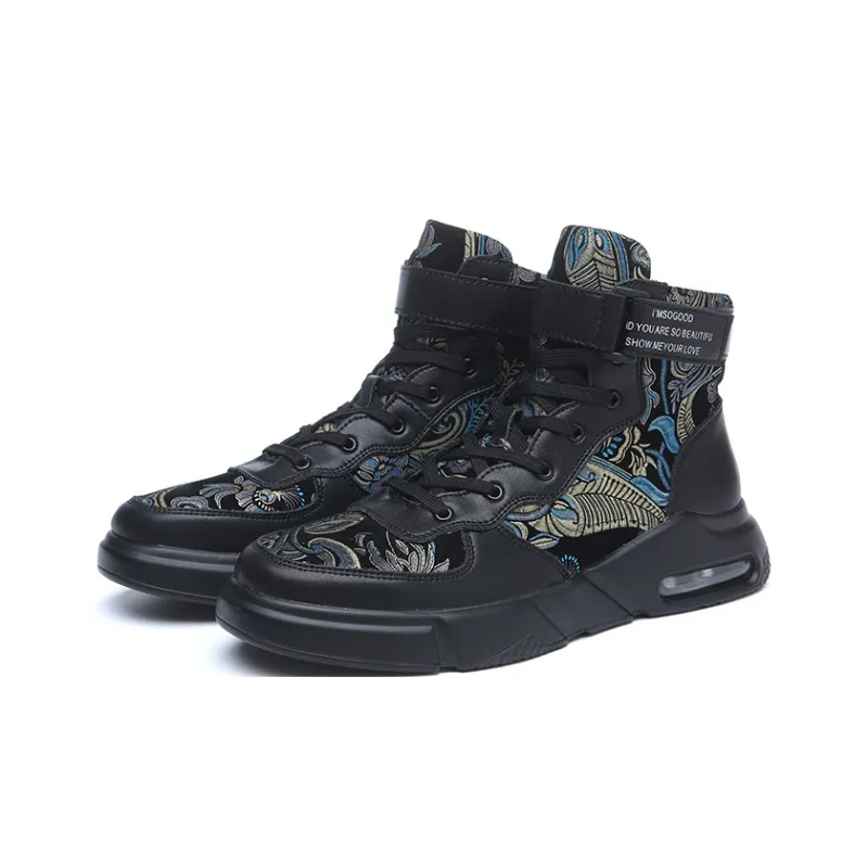 Babinda Ankle Boots 4cm Men's Black-2
