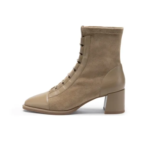 NATURSUN Cloudy Soft Raccoon Collection Ankle Boots 5.5cm Women's