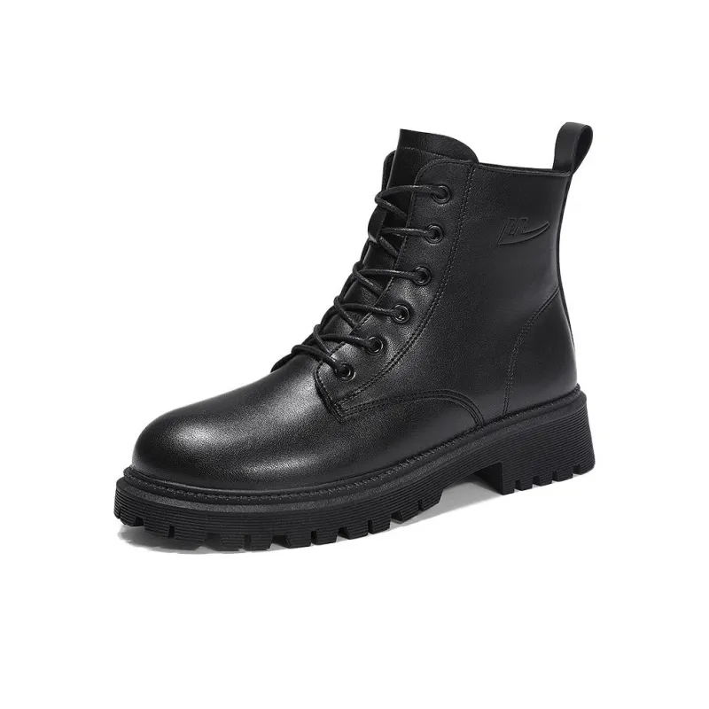 Warrior Short Martin Boot Men's Black-1