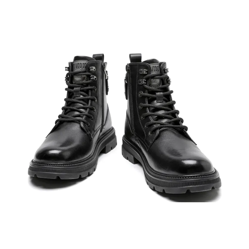 TRUMPPIPE Short Martin Boot Men's Black-3