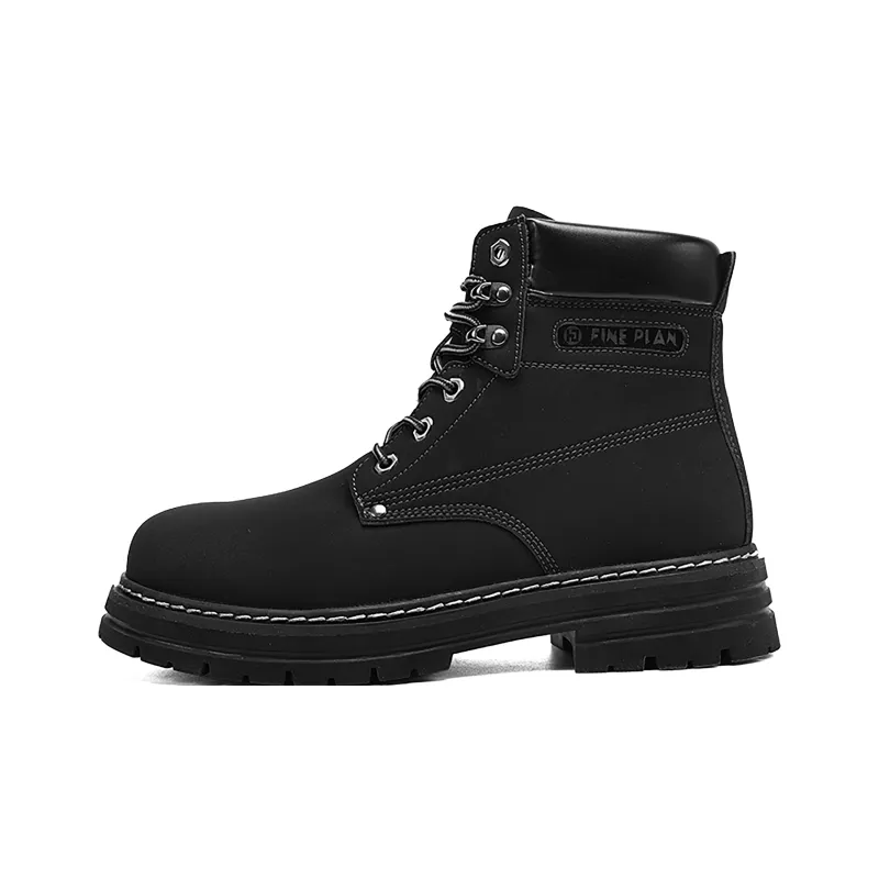 FINEPLAN Big Yellow Boots Short Martin Boot Unisex-6