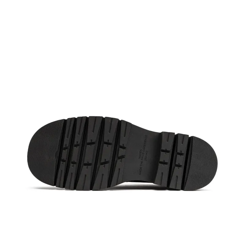 MADEN Ankle Length Casual Shoes 5cm Men's Black-3