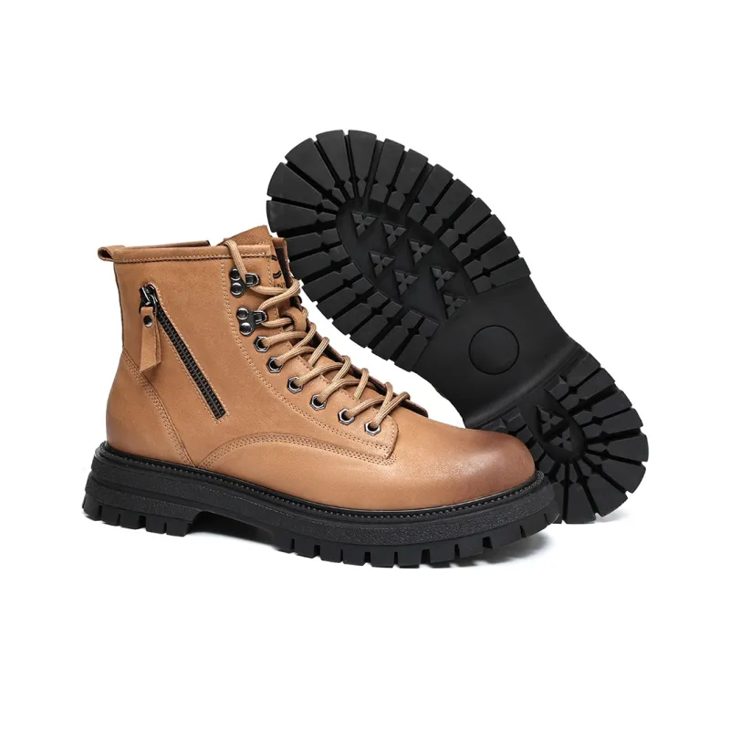 C°BANNER Ankle Boots 4.5cm Men's Earth Yellow-2