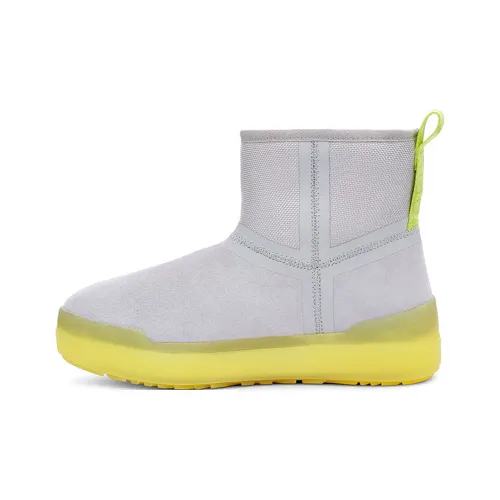 UGG Classic Tech Mini Snow Boots Gray Women's