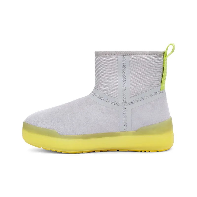 UGG Classic Tech Mini Snow Boots Gray Women's-0