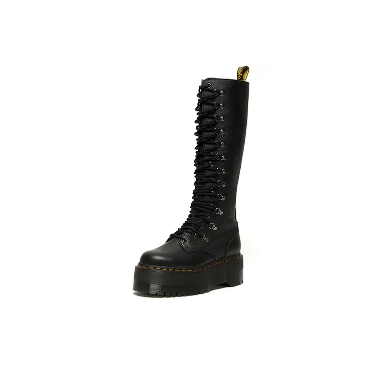 Dr.Martens 1B60 Max Hardware Leather Extra High Boots 'Black' Women's-1
