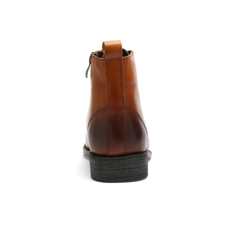 XIMO BULL Ankle Length Martin Boot 3cm Men's-11