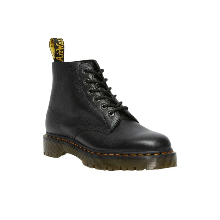 Dr.Martens 101 Bex Pisa Leather Ankle Boots 'Black'-2