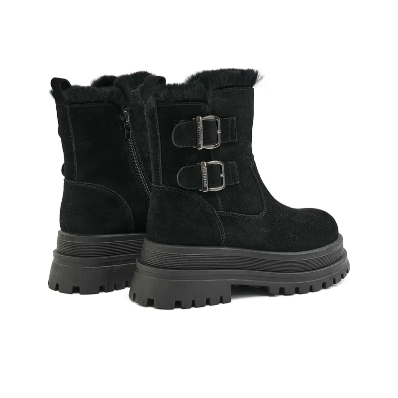 EBLAN Ankle Boots Women's Black-4