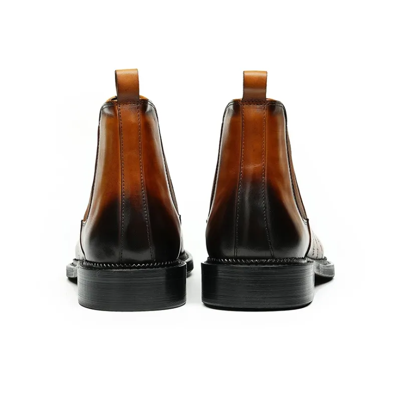 ASTON M.JAZZ Short Chelsea Boots Men's-23