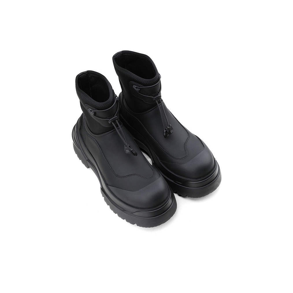 HANQIAORIJI Heavy Industry Series Ankle Boots trail 5cm