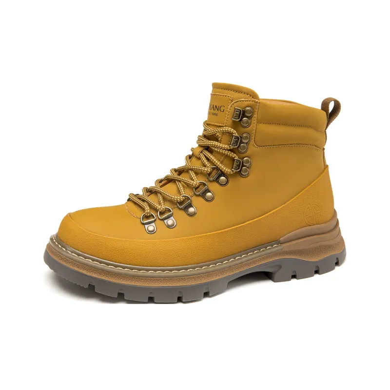 AOKANG Slip-Resistant Knee-High Outdoor Boots Men's-6