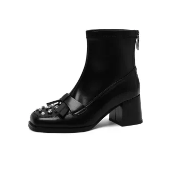 CAMEIDO Ankle Boots Women's Black