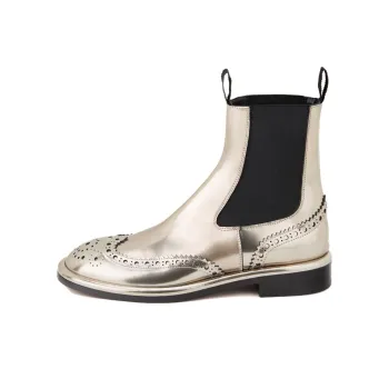 AGL Short Chelsea Boots 2.5cm Women's Gold