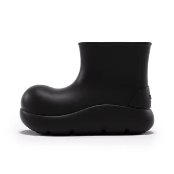 Beys Joker Shoes Cute Effortless Style Fall And Winter Seasonal Comfortable Versatile Ankle Boots Women's Black
