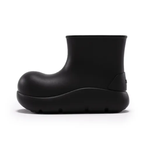 Beys Joker Shoes Cute Effortless Style Fall And Winter Seasonal Comfortable Versatile Ankle Boots Women's Black