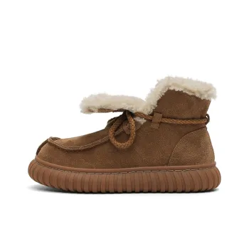 MASOOMAKE Warm Short Snow Boots Women's