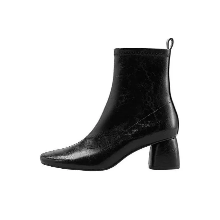 TOOMANYSHOES Whispering Softly Ankle Boots 6cm Women's Black-0