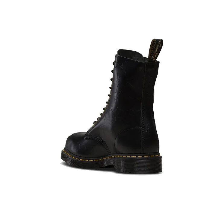 Dr.Martens 1490 Bape Black Smooth Emboss-4