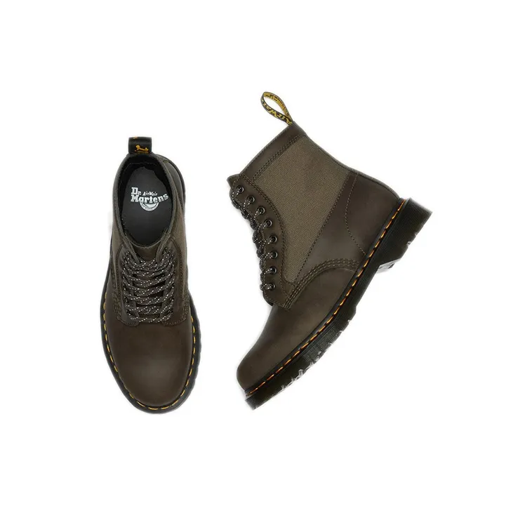 Dr.Martens Unisex 1460 Panel Martin Boots Grey-4