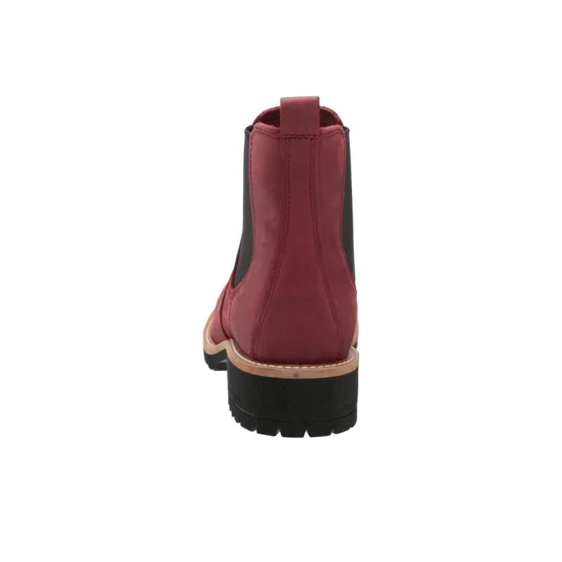 Ecco Crew Chelsea Boots Women's Red-3