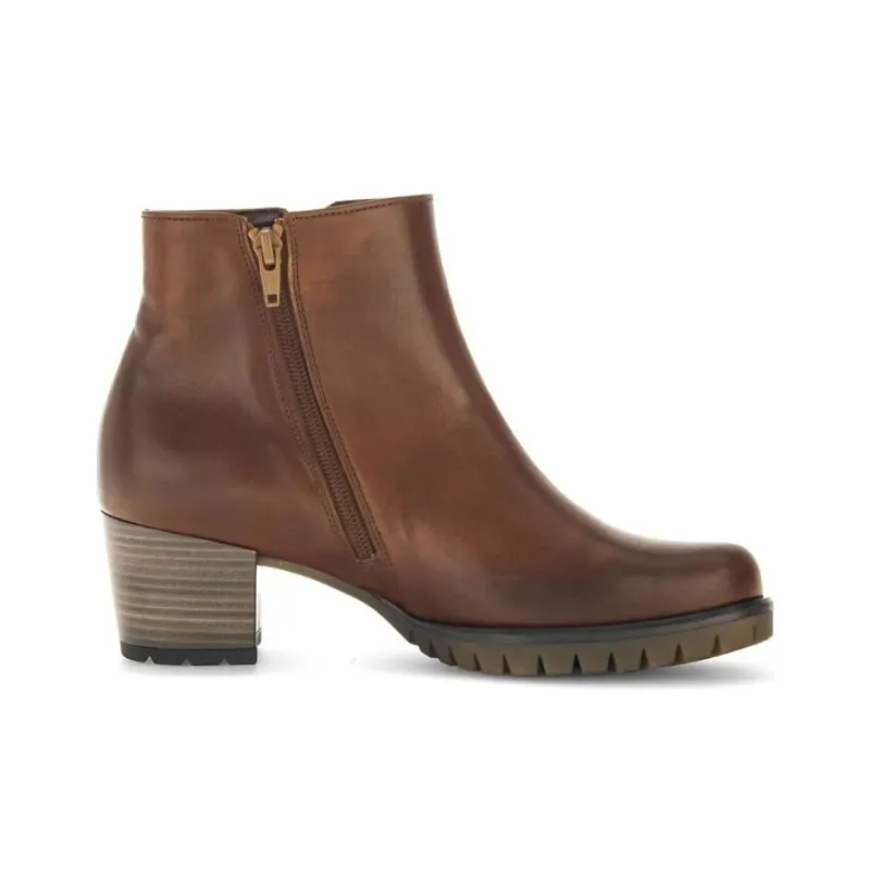Gabor Comfort Ankle Boots 5cm Women's Brown-1