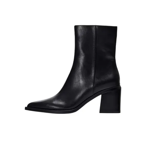 ZARA Ankle Desert boots 6cm Women's Black