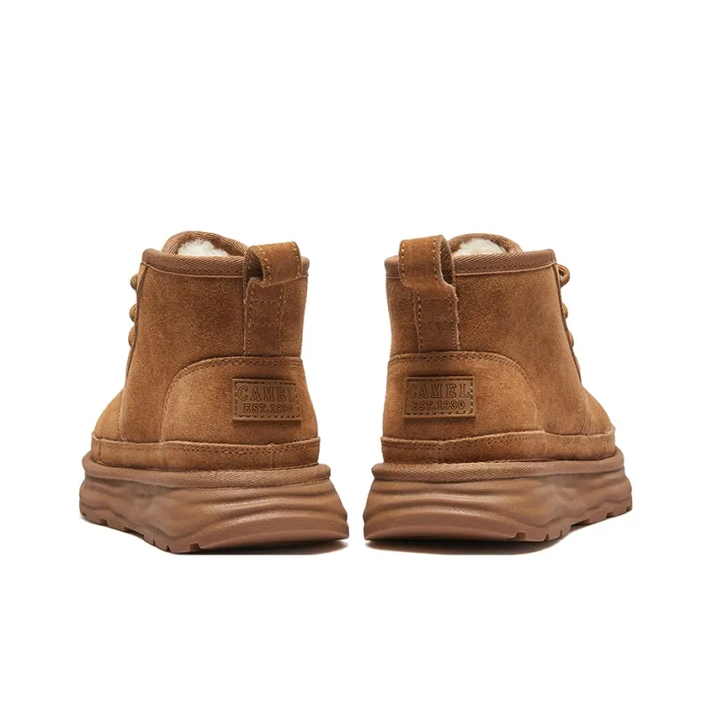 CAMEL Warm And Wear-Resistant Short Snow Boots Men's-13