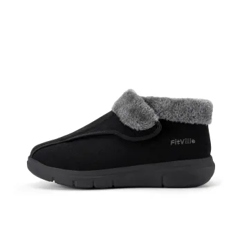 Fitville Ankle Boots Women's White/Gray
