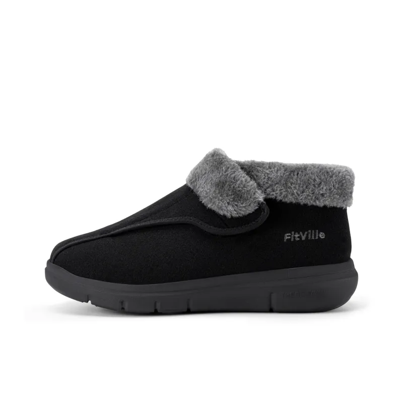 Fitville Ankle Boots Women's White/Gray-0