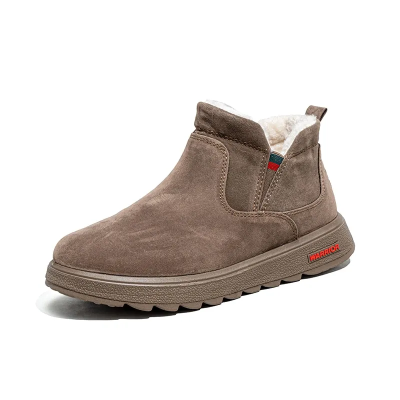 Warrior Warrior Warm And Wear-Resistant Short Snow Boots Unisex-1
