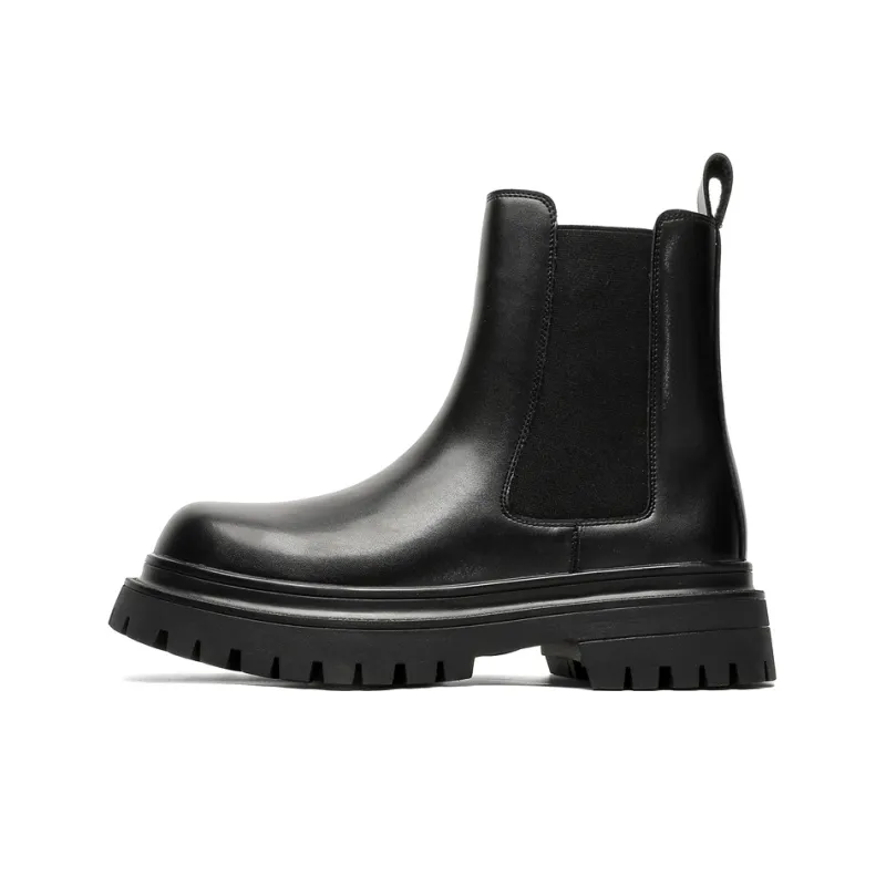 V ZERO FIVE Chelsea Boots Men's Black-0