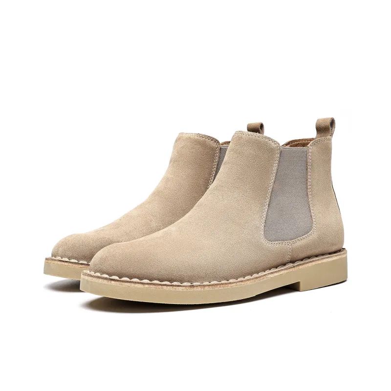 C°BANNER Short Chelsea Boots Men's Apricot-2