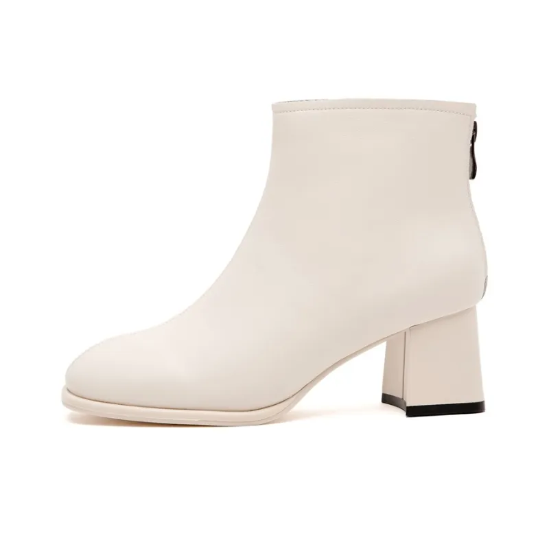 SOBB Ankle Boots Women's Black/White-2