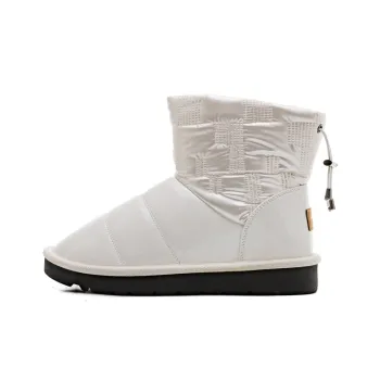 Warrior Wear Resistant Slip Resistant Short Snow Boots Women's White