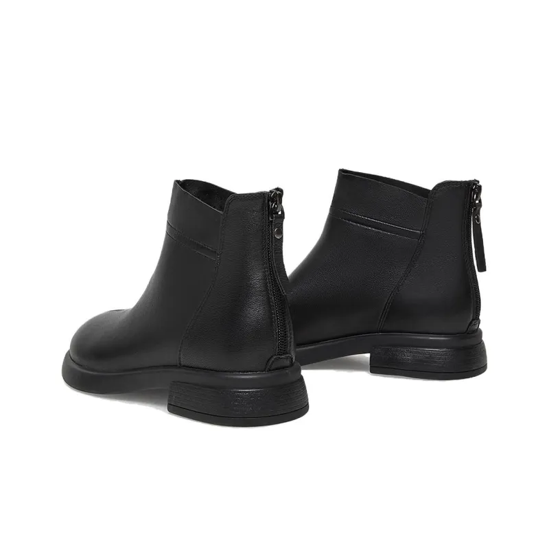 BASTO Ankle Boots Low Heel Women's-2