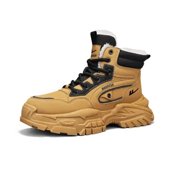 Warrior Short Martin Boot Men's Khaki Black