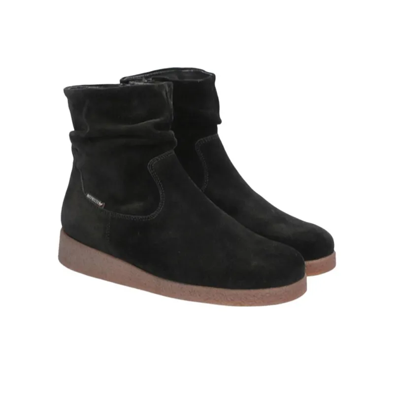 MEPHISTO Ankle Boots Women's Black/Smoky/Deep Red-1
