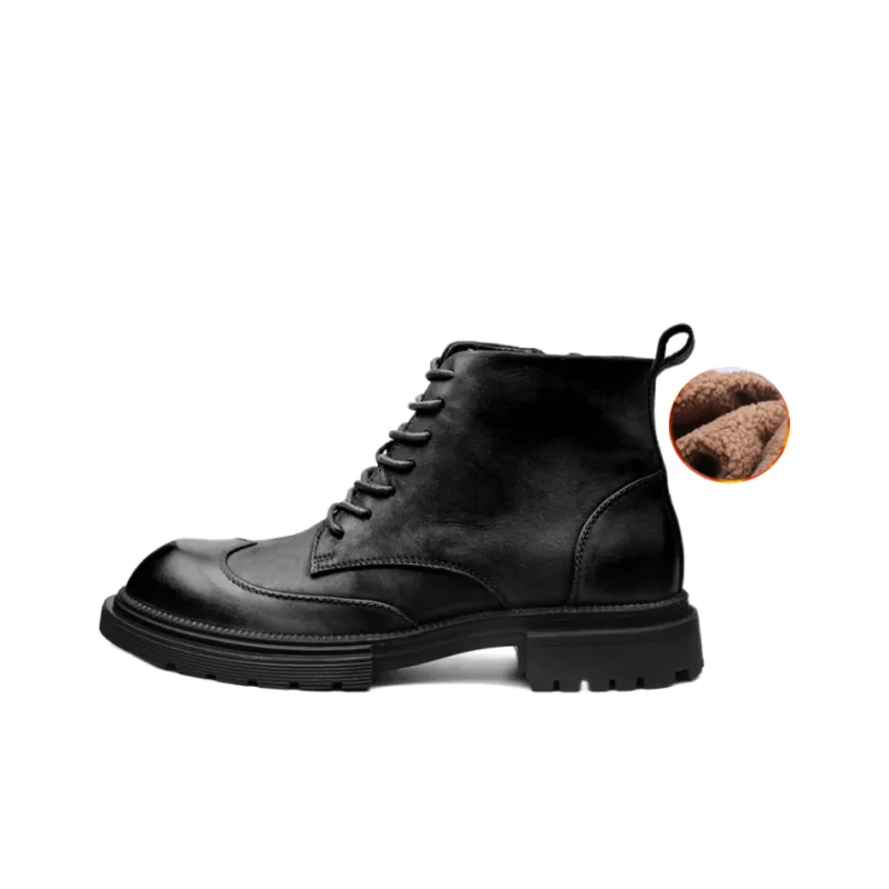 Brounvanm Ankle Boots 3CM Men's-8