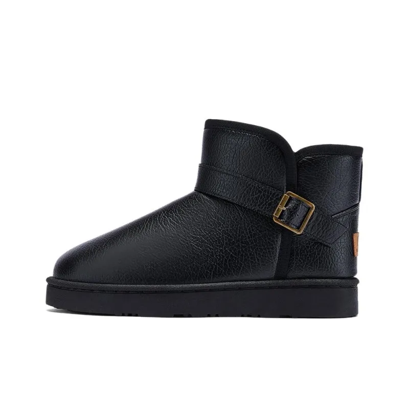 Warrior Crew Snow Boots Men's Black-0