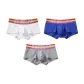 White+Colorful Blue+Light Heather Gray