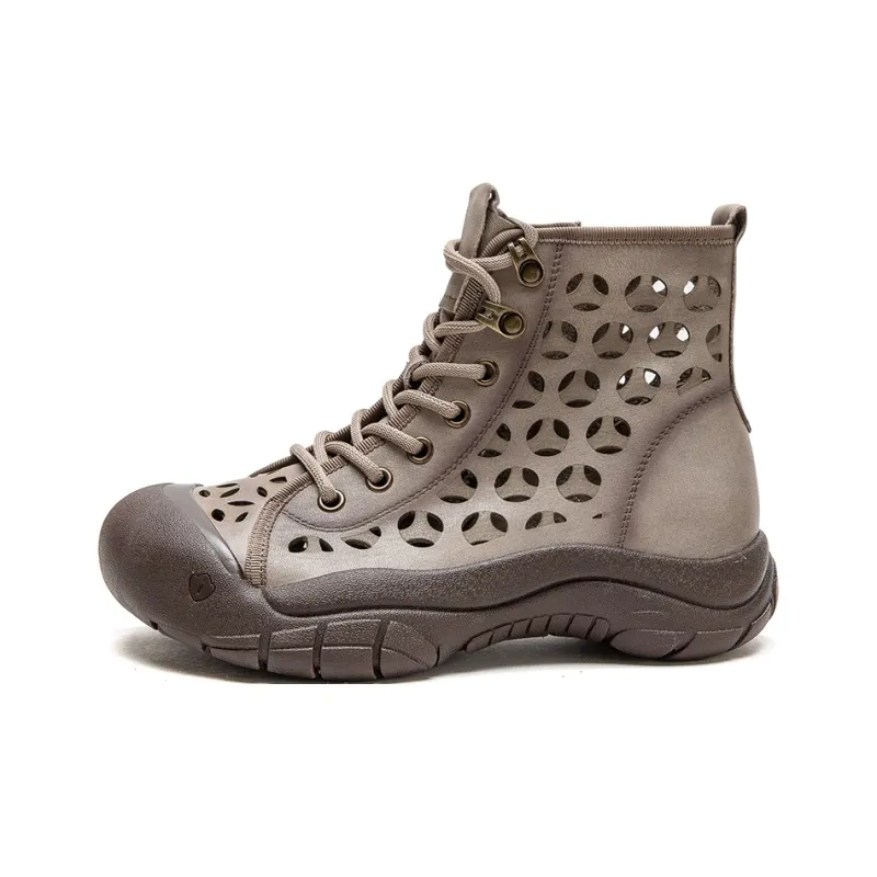 MATA Ankle Boots Women's Brown/Khaki-4