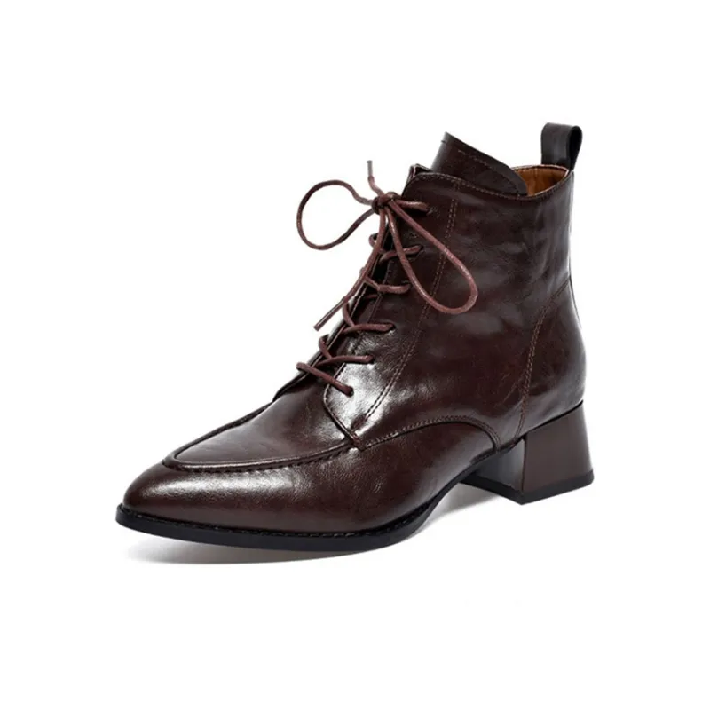 Devanro Ankle Boots Women's Black-3