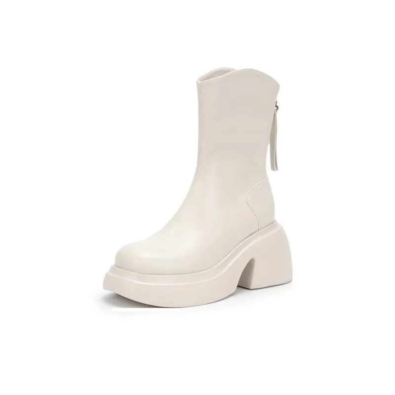 SATURDAY MODE Ankle Boots 8cm Unisex-5