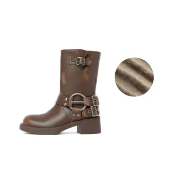 BELLE Ankle Boots Women's Brown/Black