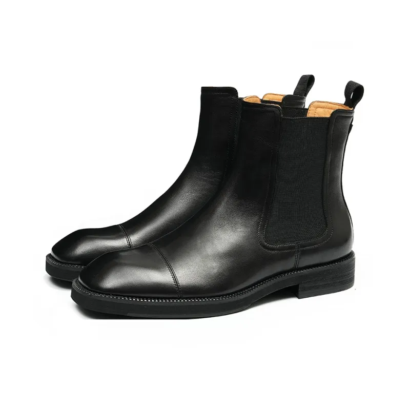 ASTON M.JAZZ Short Chelsea Boots Men's-1